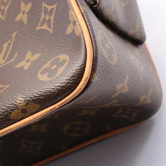 LOUIS VUITTON Brown Monogram Leather Bag - Picture 10 of 10